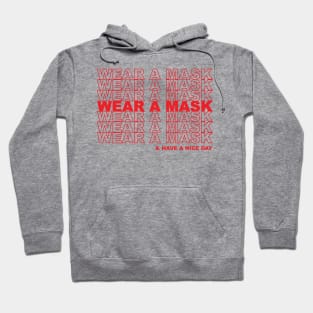 Wear a Mask Grocery Bag Hoodie